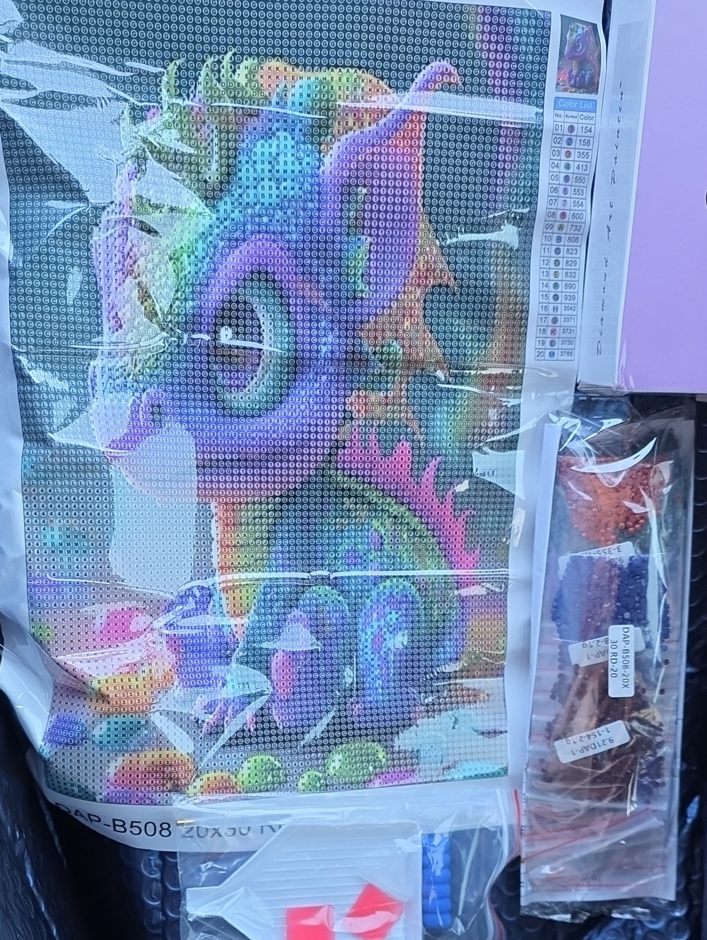 Multicolor Dragon Diamond Painting Kit - Home Party Supplies